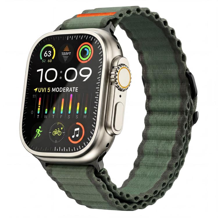 Ocean Wave Texture Nylon Watch Band