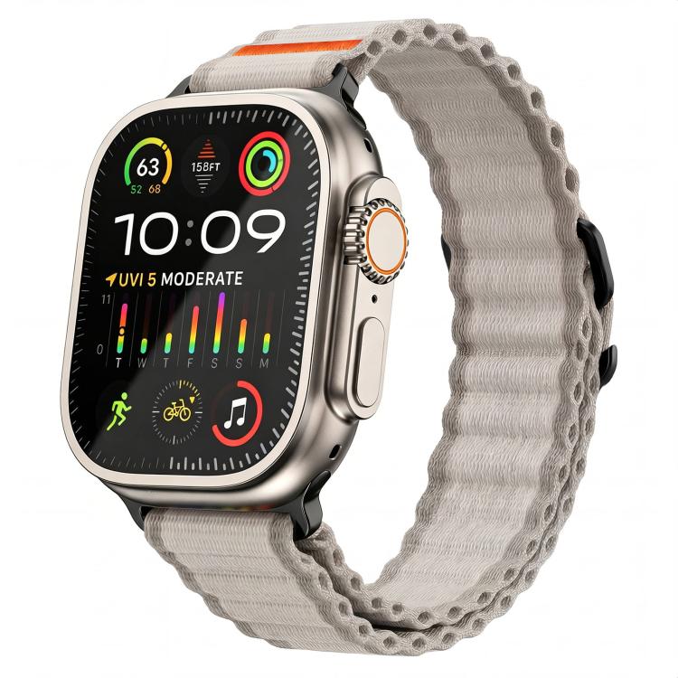 Ocean Wave Texture Nylon Watch Band