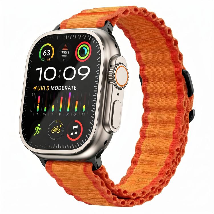 Ocean Wave Texture Nylon Watch Band