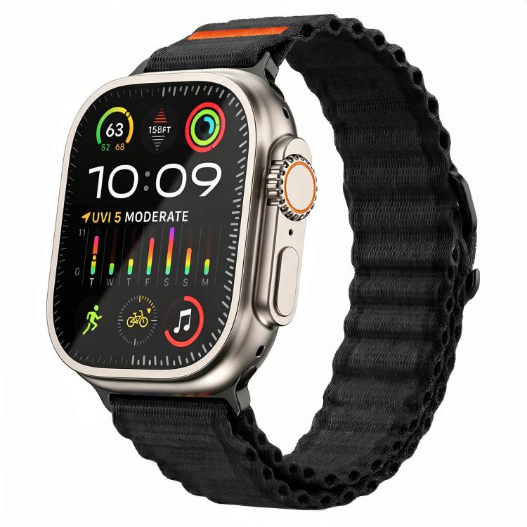 Ocean Wave Texture Nylon Watch Band