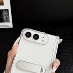 Clear Fold Bar Holder Hinge Shockproof Phone Case