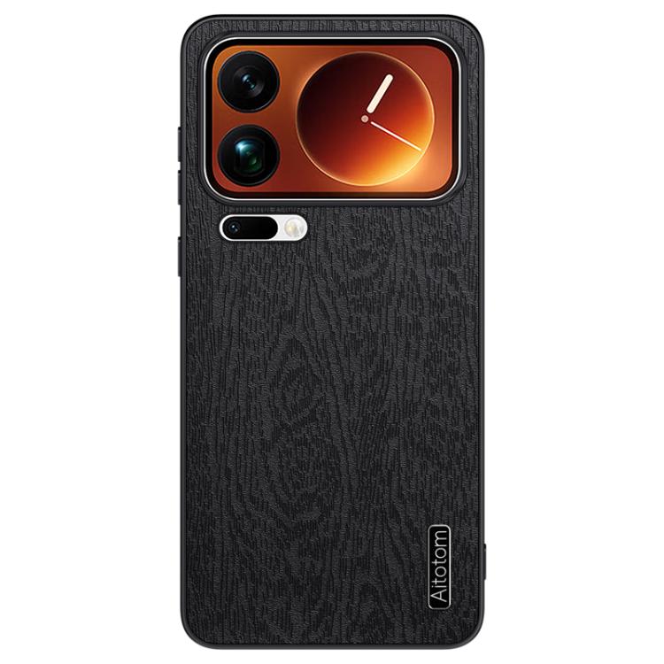 Tree Bark Leather Shockproof Phone Case