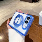 Foldable Transparent Holder Magnetic Phone Case