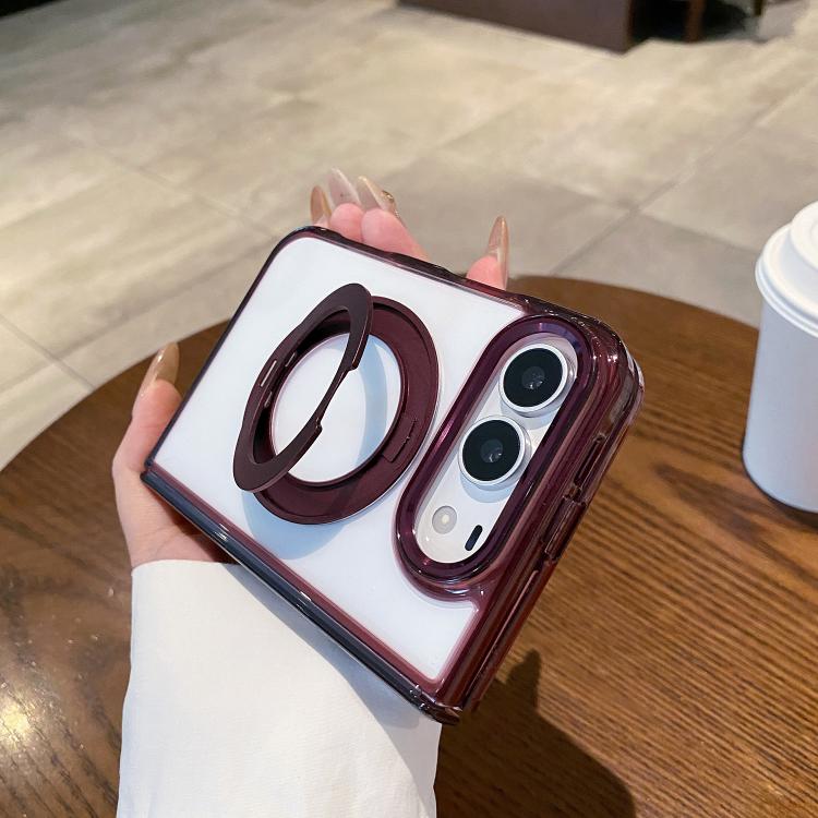 Foldable Transparent Holder Magnetic Phone Case