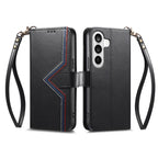 Multi-color Sewing Skin-feel Multi-card Vegan Leather Phone Case
