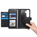 Multi-color Sewing Skin-feel Multi-card Vegan Leather Phone Case