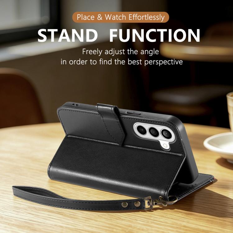 Multi-color Sewing Skin-feel Multi-card Vegan Leather Phone Case