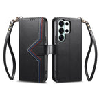 Multi-color Sewing Skin-feel Multi-card Vegan Leather Phone Case