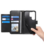 Multi-color Sewing Skin-feel Multi-card Vegan Leather Phone Case