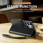 Multi-color Sewing Skin-feel Multi-card Vegan Leather Phone Case