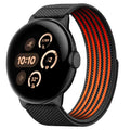 Airy Mixed Nylon Loop Metal Connector Watch Band