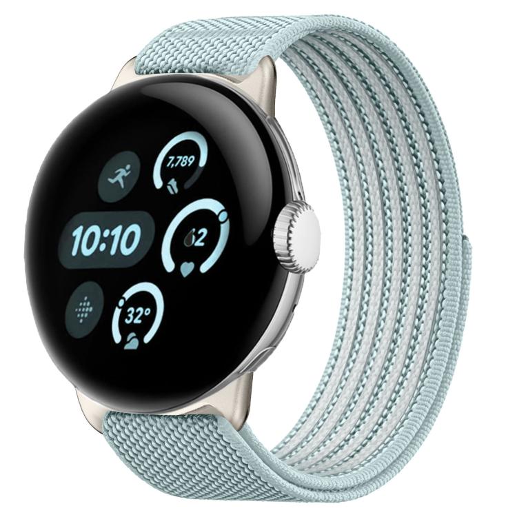 Airy Mixed Nylon Loop Metal Connector Watch Band