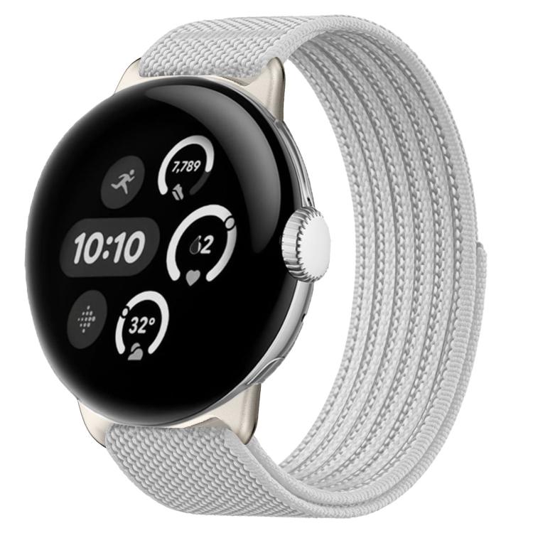 Airy Mixed Nylon Loop Metal Connector Watch Band