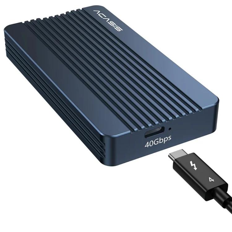 ACASIS TBU405 Air 40Gbps M.2 NVMe SSD Enclosure for Thunderbolt 4/3 USB4 2280 M-Key B+M