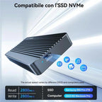 ACASIS TBU405M1 40Gbps M.2 NVMe SSD Enclosure for M1 / M2 Pro Max — view 3