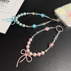 Glass Gentle Butterfly Pearl Crystal Chain — view 7