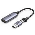 UGREEN CM716 25854 1080P 60Hz HD to USB and Type-C Video Capture Card