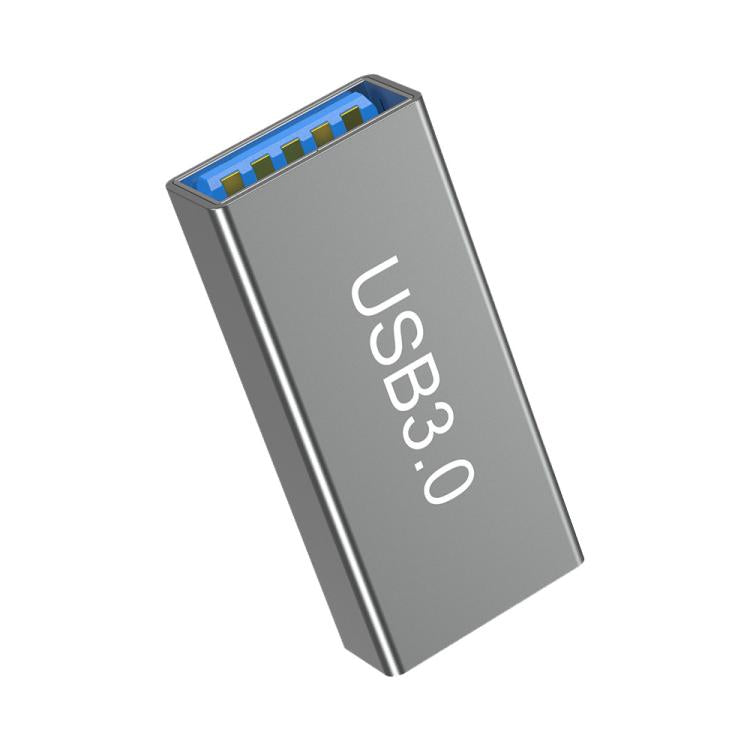 Pack ENKAY ENK-AT138 Aluminium Alloy USB 3.0 Female to Female Data Adapter Converter 5Gbps Transmission, 2 PCS