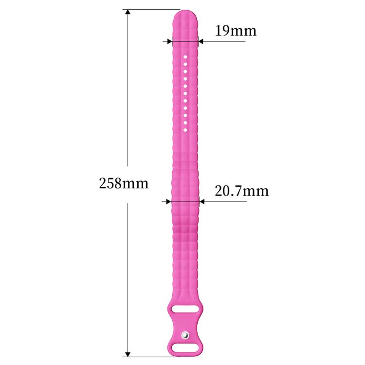 Butterfly Buckle Cloud-Shaped Silicone Watch Band