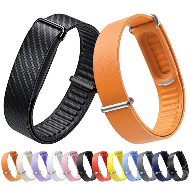 TPU Frame Integrated Microfiber Leather Loop Watch Band
