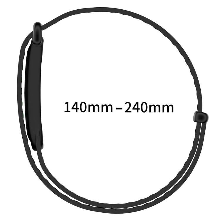 TPU Frame Integrated Microfiber Leather Loop Watch Band