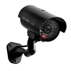Waterproof Dummy CCTV Camera With Flashing LED For Realistic Looking for Security Alarm