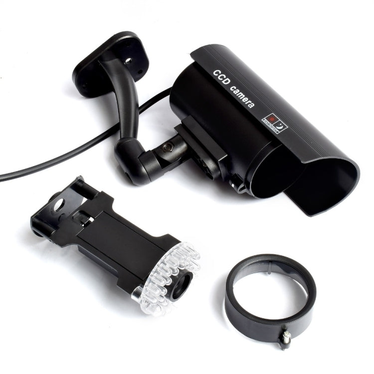 Waterproof Dummy CCTV Camera With Flashing LED For Realistic Looking for Security Alarm