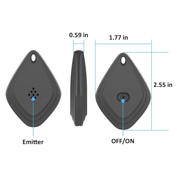 Outdoor Mosquito Repellent Portable Ultrasonic Insect Repellent Insecticide USB Charging Intelligent Frequency Conversion