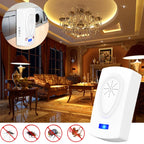 Ultrasound Mouse Cockroach Pest Repeller Device Insect Rats Spiders Mosquito Killer Pest Control Household Pest Rejecter