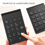 18 Keys 2.4GHz Mini USB Numeric Keypad — view 3