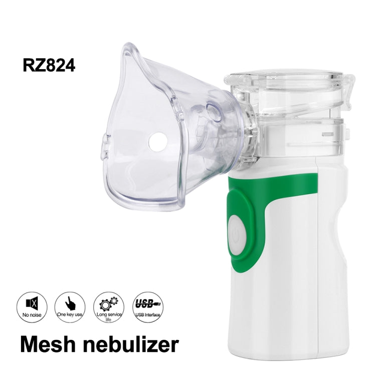 RZ824 Health Care Mesh Nebulizer Handheld Home Children Adult Asthma Inhaler Mini Care Inhale Ultrasonic Nebulizer
