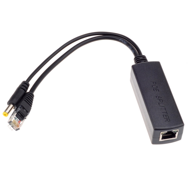 48V Input and 12V Output 48V PoE Splitter Adapter, Let 12V DC IP Camera Become POE Camera, Power Over Ethernet Splitter
