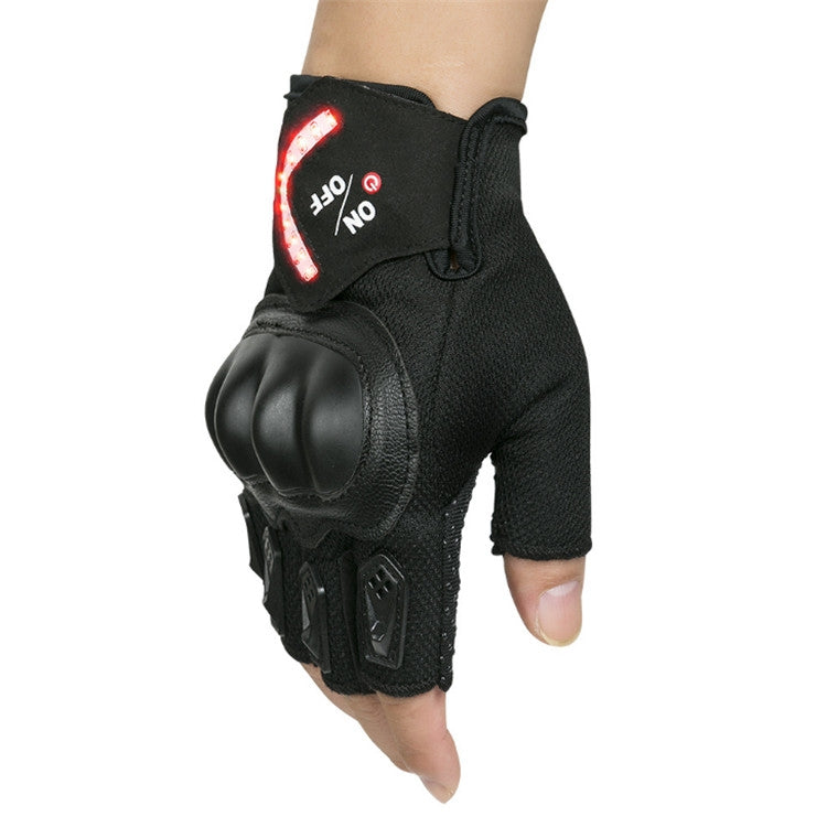 Automatic Induction Turn Signal Gloves Riding Warning Light Gloves