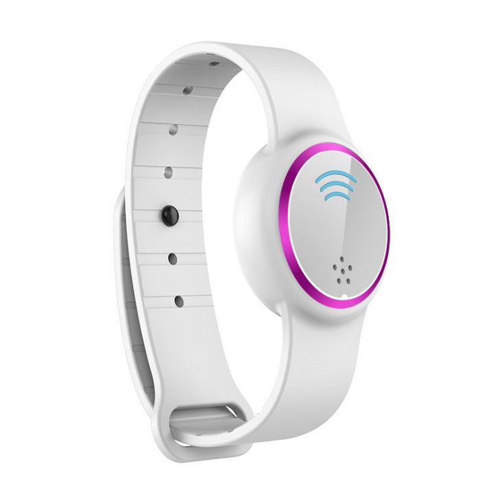 Ultrasonic Mosquito Repellent Electronic Mosquito Repellent Bracelet Outdoor Portable Watch Mosquito Repellent — Black Purple