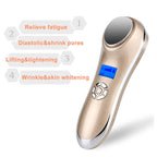 OFY-7901 Ultrasonic Cryotherapy Hot Cold Hammer Facial Lifting Vibration Massager Face Body Import Export Face Care Beauty Machine — view 3