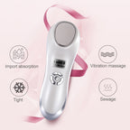 OFY-7901 Ultrasonic Cryotherapy Hot Cold Hammer Facial Lifting Vibration Massager Face Body Import Export Face Care Beauty Machine — view 9