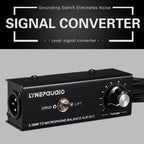 B012 Professional Stereo Signal Converted to Microphone Balanced Signal Output