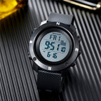 SANDA 361 Fashionable Night Light Sports Children Electronic Watch Multi Functional Personality Night Light Men Waterproof Watch — view 6