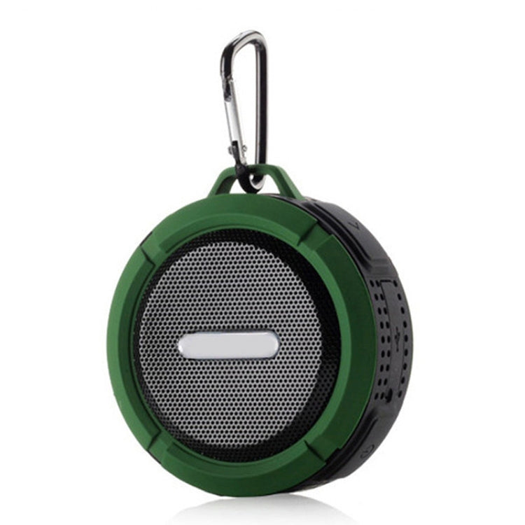 C6a Outdoor Chuck Wireless Bluetooth Car Speaker Suction Cup Speaker, Support TF Card