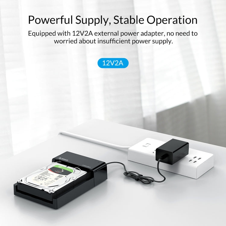 ORICO 6518C3-G2 2.5 / 3.5 inch Type-C Hard Drive Dock