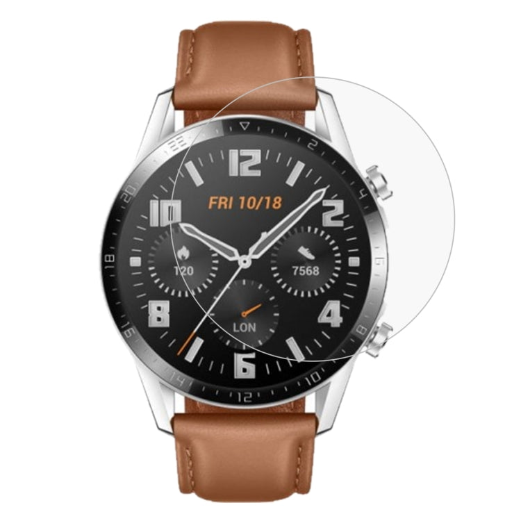 For HUAWEI Watch GT 2 46mm (2019) ENKAY Hat-Prince 0.2mm 9H 2.15D Curved Edge Tempered Glass Film