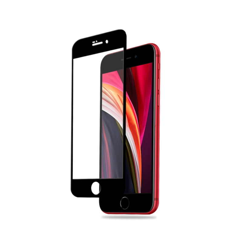 For iPhone SE 2020 2pcs mocolo 0.33mm 9H 2.5D Full Glue Tempered Glass Film