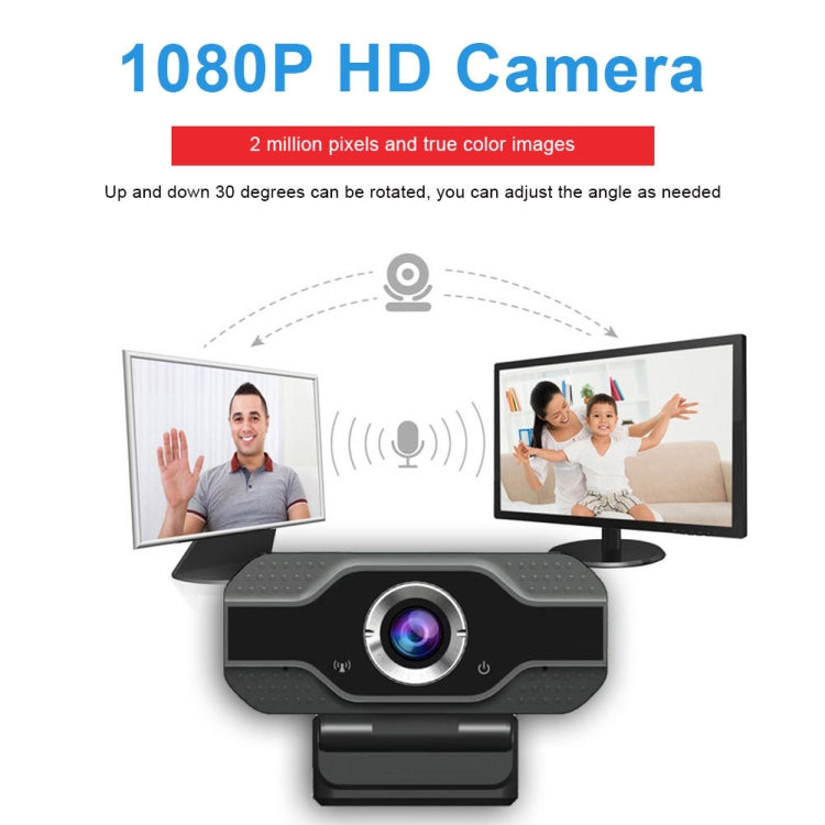 HD 1080P Webcam Built-in Microphone Smart Web Camera USB Streaming Beauty Live Camera for Computer Android TV — view 3