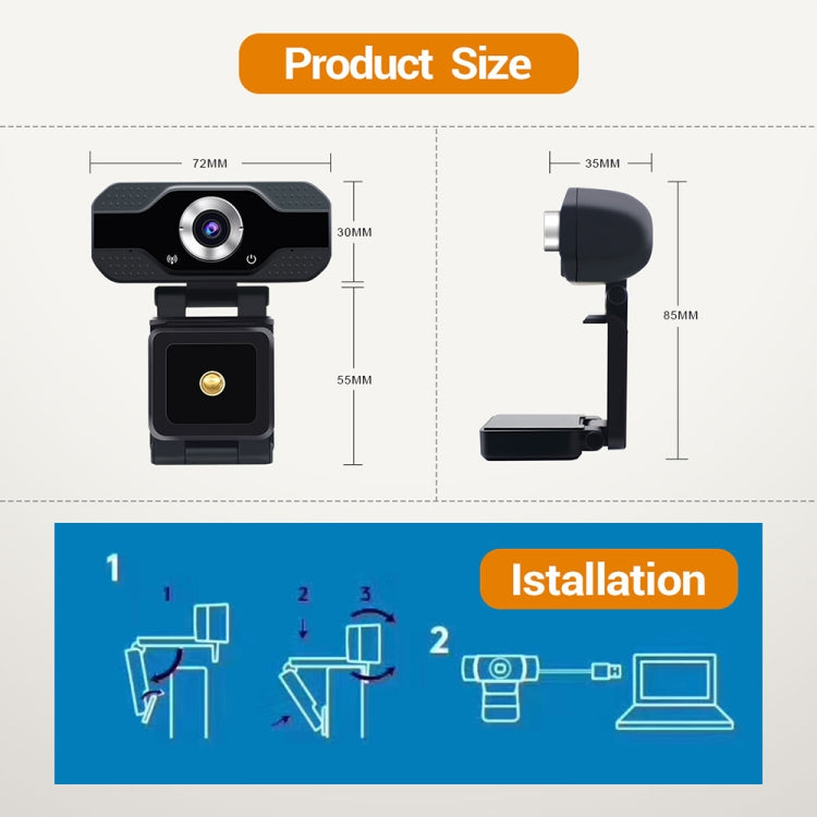 HD 1080P Webcam Built-in Microphone Smart Web Camera USB Streaming Beauty Live Camera for Computer Android TV — view 10