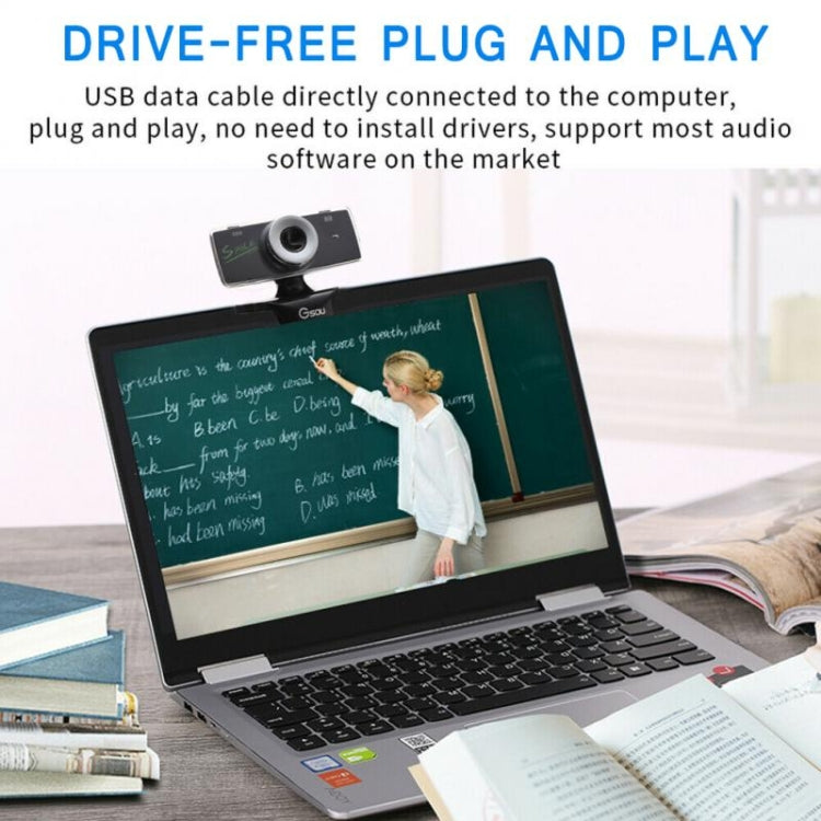 B01 HD Webcam Built-in Microphone Smart Web Camera USB Streaming Live Camera With Noise Cancellation — view 15