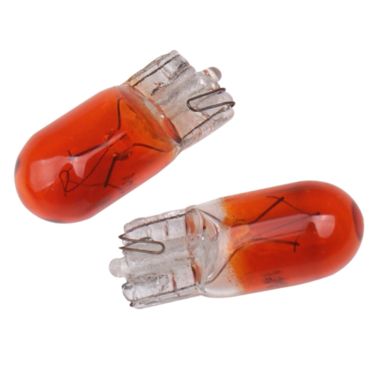 5pcs T10 12v 5w car instrument light reading light