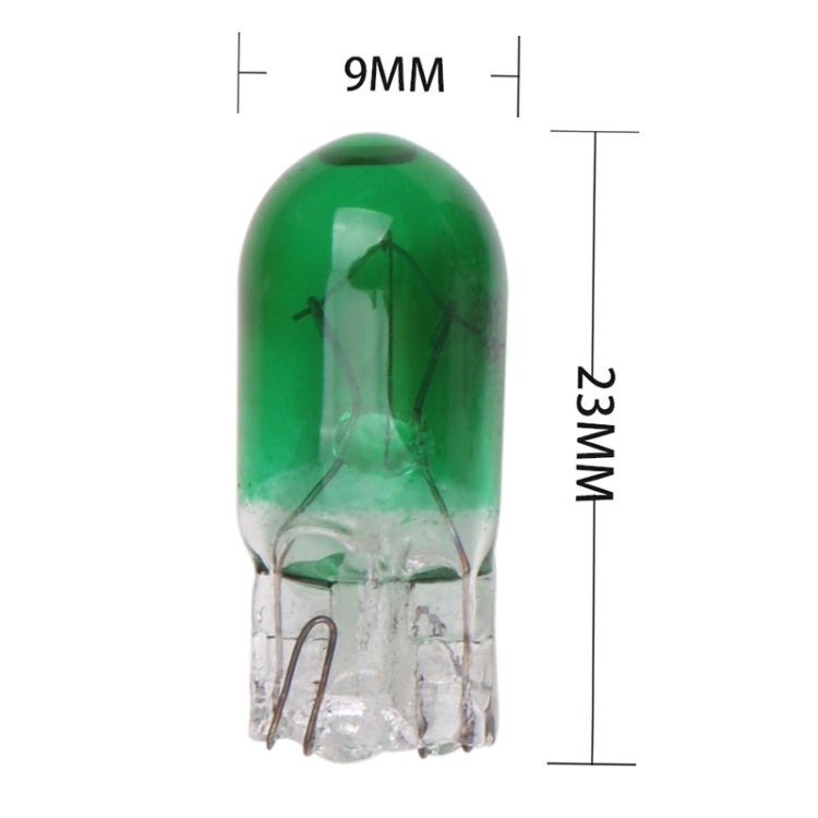 5pcs T10 12v 5w car instrument light reading light