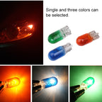 5pcs T10 12v 5w car instrument light reading light