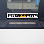 10 PCS BRAZZERS Car Sticker Auto Decals foe Car Styling, Size: 4.9x22.5cm