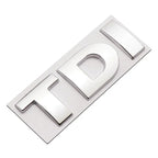 TDI 3D Badge Emblem Decal Car Sticker